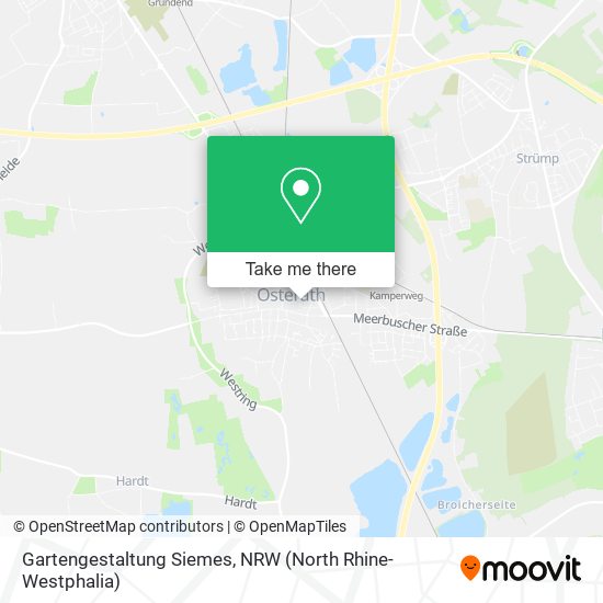 Gartengestaltung Siemes map