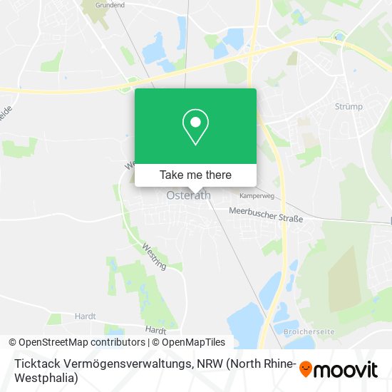 Ticktack Vermögensverwaltungs map