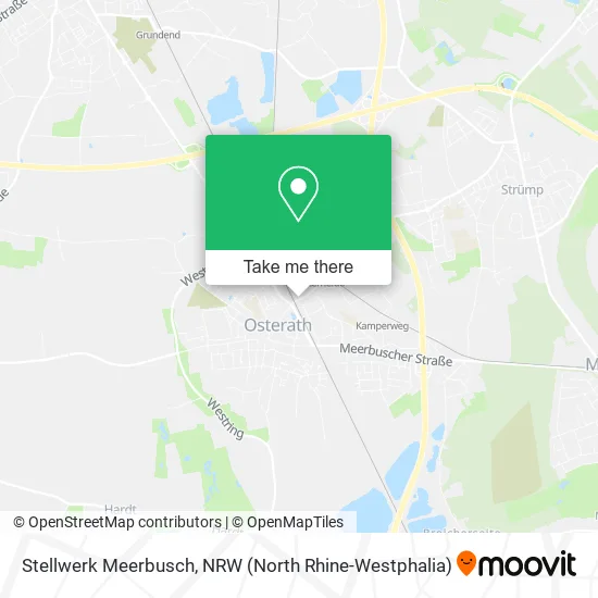 Карта Stellwerk Meerbusch