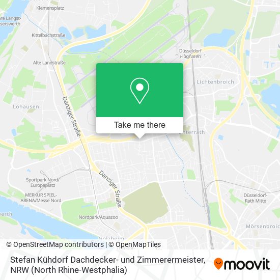 Stefan Kühdorf Dachdecker- und Zimmerermeister map