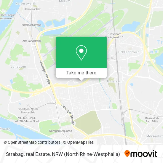 Карта Strabag, real Estate