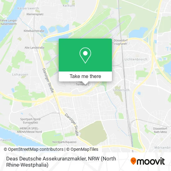 Карта Deas Deutsche Assekuranzmakler