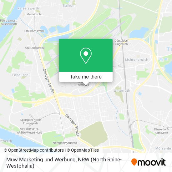 Muw Marketing und Werbung map