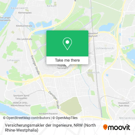 Карта Versicherungsmakler der Ingenieure