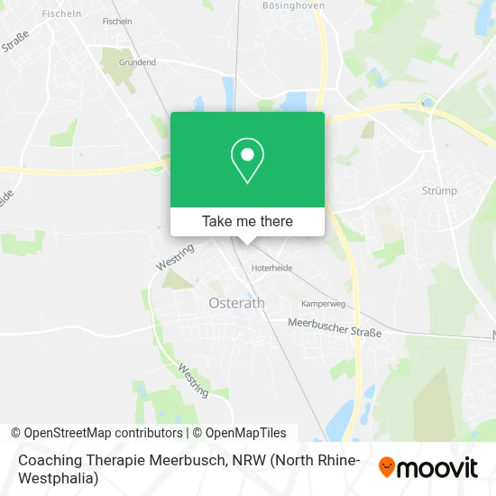 Coaching Therapie Meerbusch map