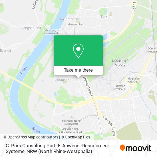 C. Pars Consulting Part. F. Anwend.-Ressourcen-Systeme map
