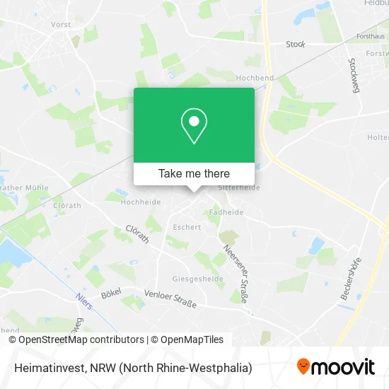 Heimatinvest map