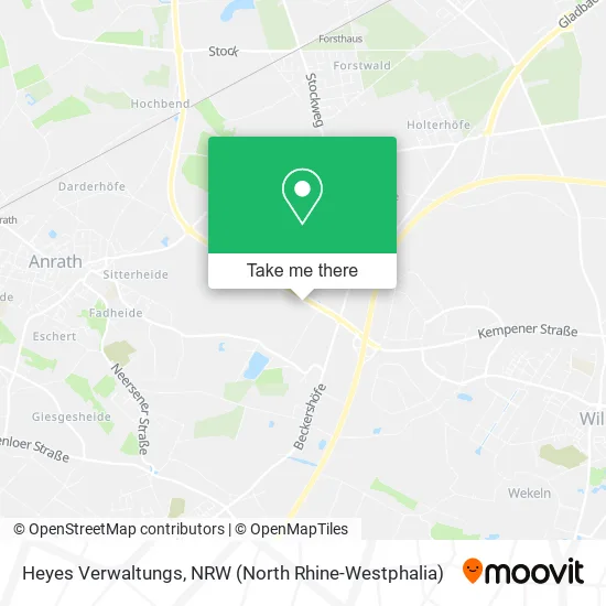 Карта Heyes Verwaltungs