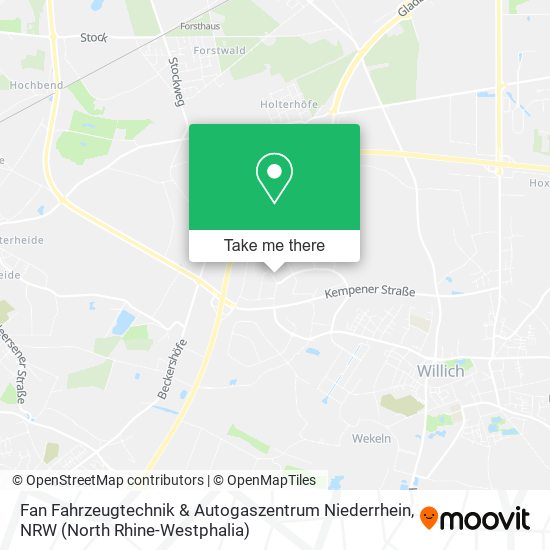 Fan Fahrzeugtechnik & Autogaszentrum Niederrhein map