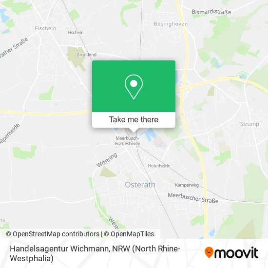 Карта Handelsagentur Wichmann