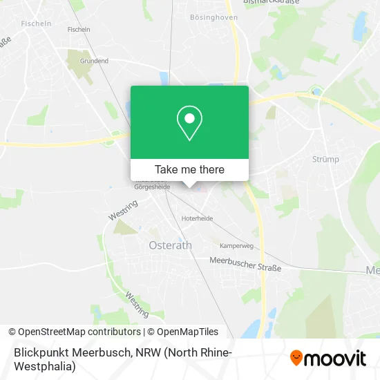 Карта Blickpunkt Meerbusch