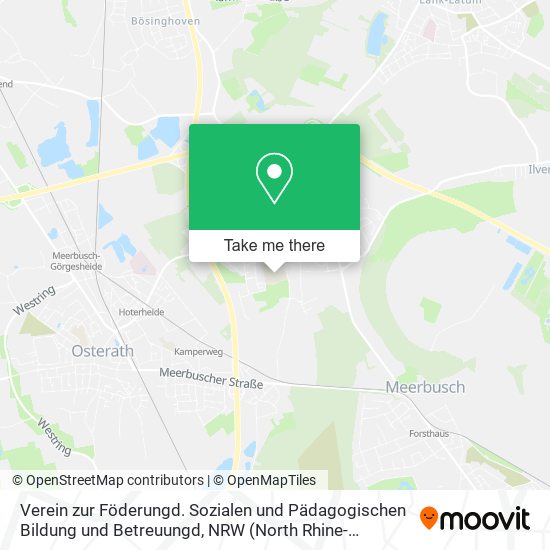 Verein zur Föderungd. Sozialen und Pädagogischen Bildung und Betreuungd map