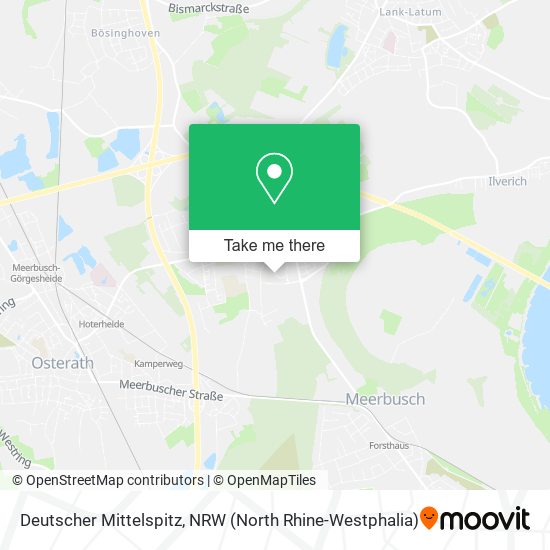 Deutscher Mittelspitz map
