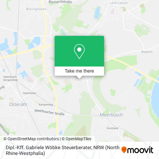 Dipl.-Kff. Gabriele Wöbke Steuerberater map