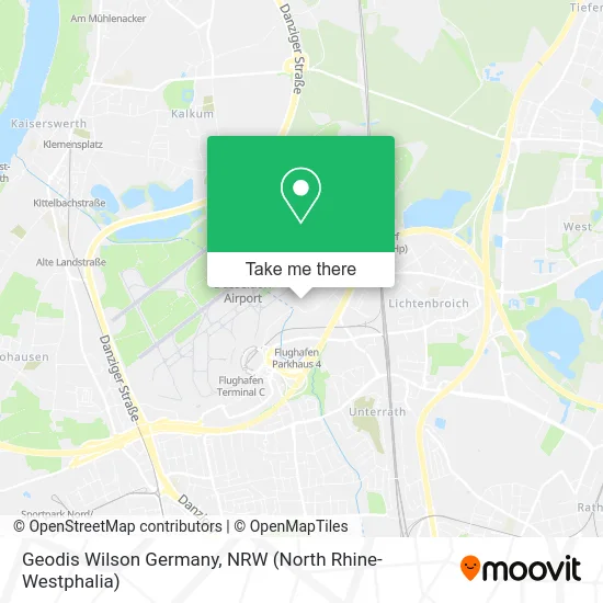 Карта Geodis Wilson Germany