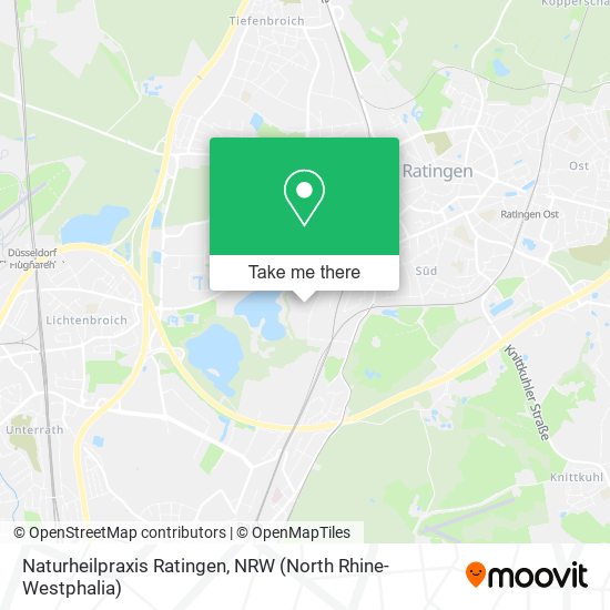 Naturheilpraxis Ratingen map