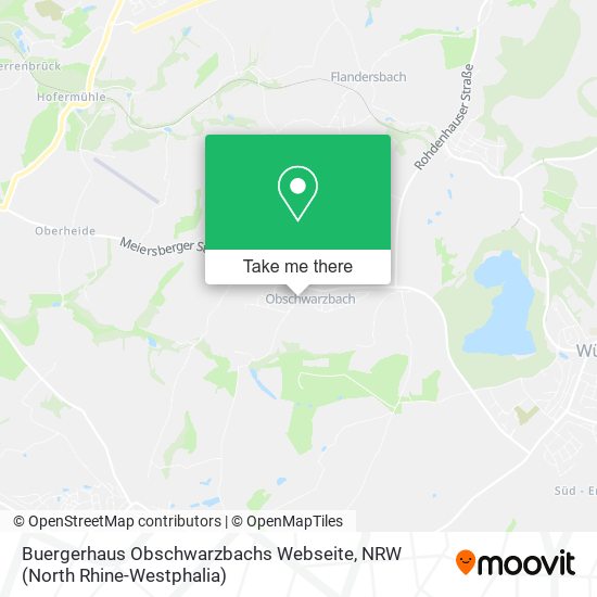 Buergerhaus Obschwarzbachs Webseite map