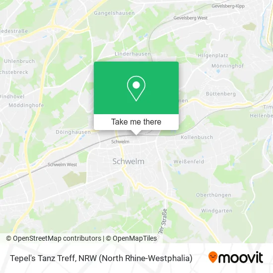 Карта Tepel's Tanz Treff