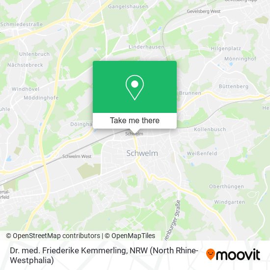 Dr. med. Friederike Kemmerling map