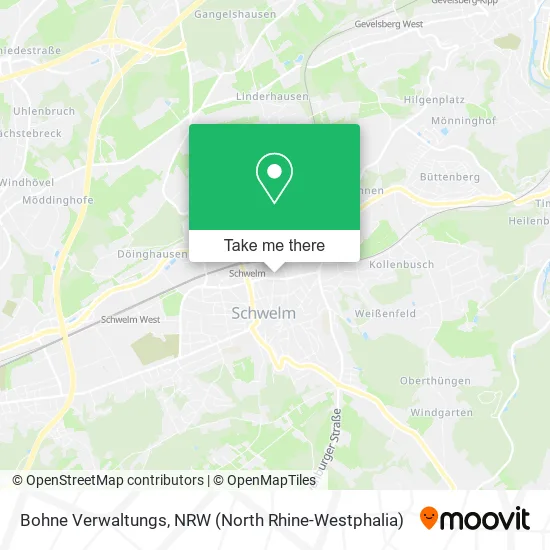 Bohne Verwaltungs map