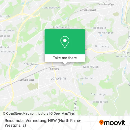 Карта Reisemobil Vermietung