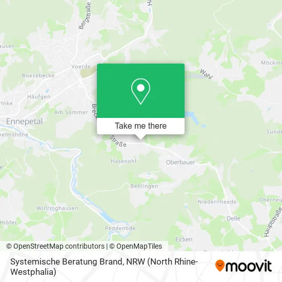 Карта Systemische Beratung Brand