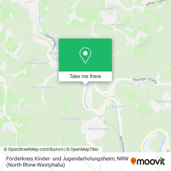 Карта Förderkreis Kinder- und Jugenderholungsheim