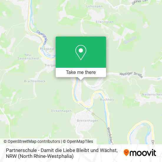 Карта Partnerschule - Damit die Liebe Bleibt und Wächst