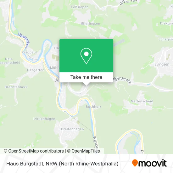 Haus Burgstadt map