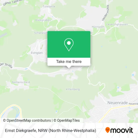 Ernst Diekgraefe map