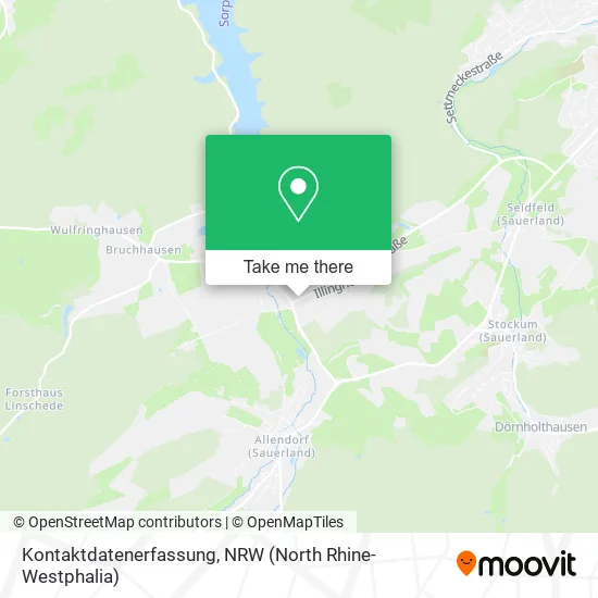 Карта Kontaktdatenerfassung
