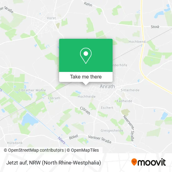 Карта Jetzt auf