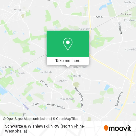 Карта Schwarze & Wisniewski