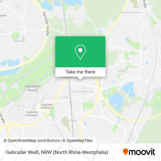 Gebrüder Weiß map