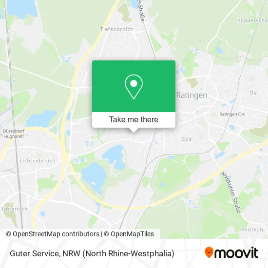 Карта Guter Service