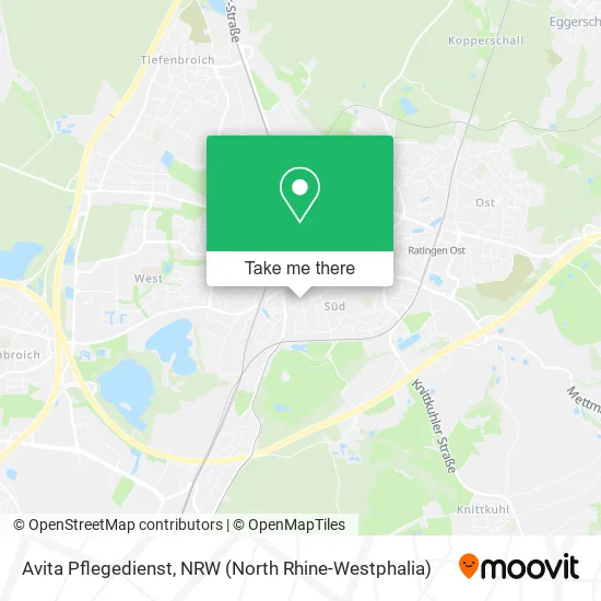 Avita Pflegedienst map