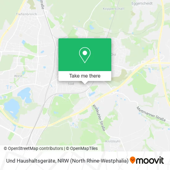 Карта Und Haushaltsgeräte