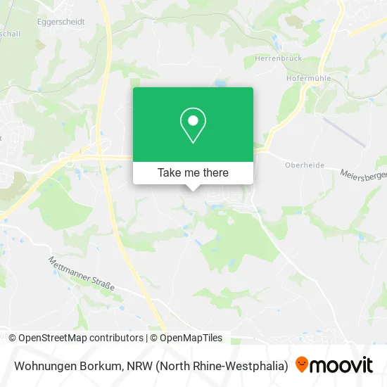 Wohnungen Borkum map