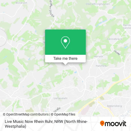 Карта Live Music Now Rhein Ruhr