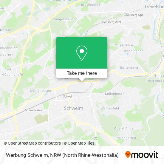 Карта Werbung Schwelm