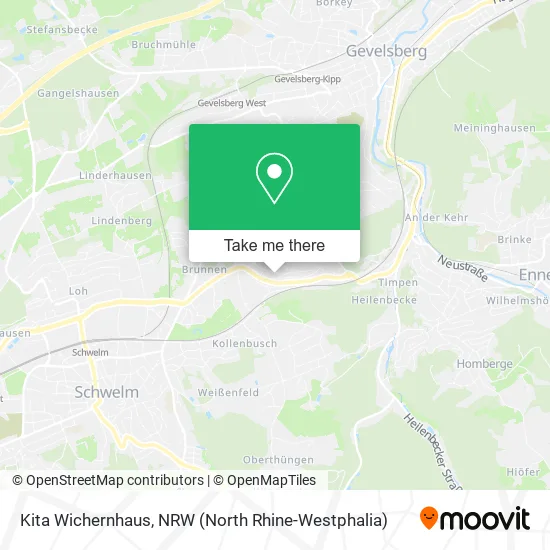 Kita Wichernhaus map