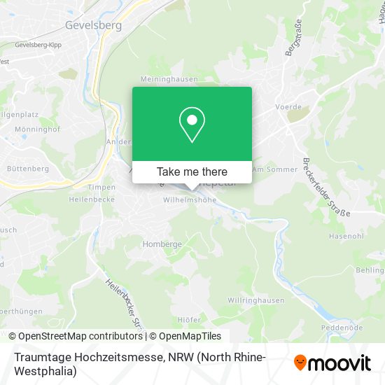 Traumtage Hochzeitsmesse map