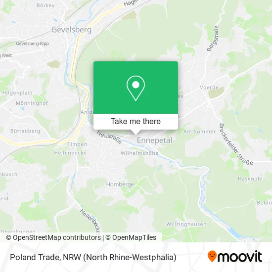 Карта Poland Trade