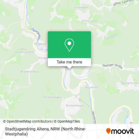 Stadtjugendring Altena map