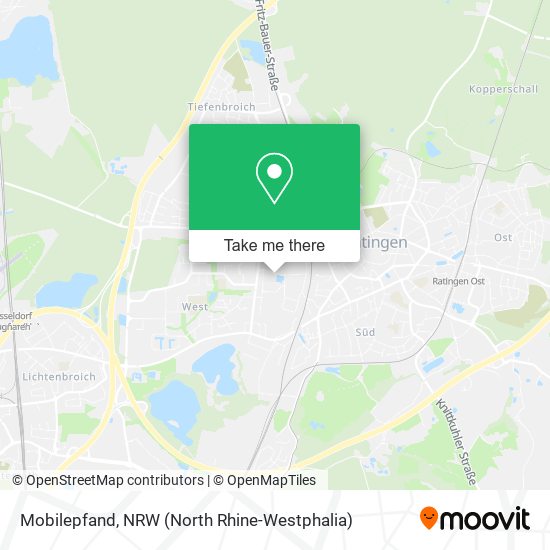 Mobilepfand map