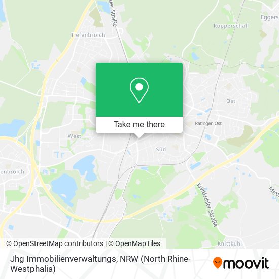 Jhg Immobilienverwaltungs map