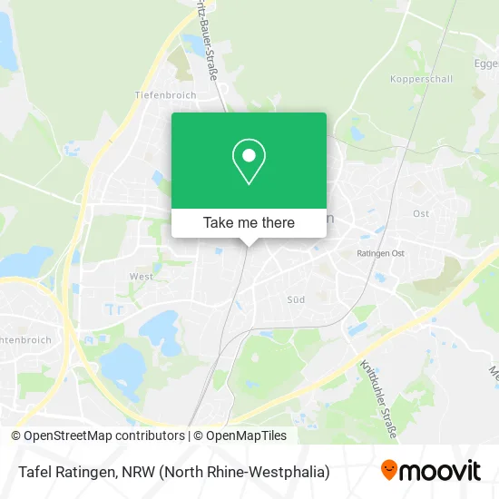 Карта Tafel Ratingen