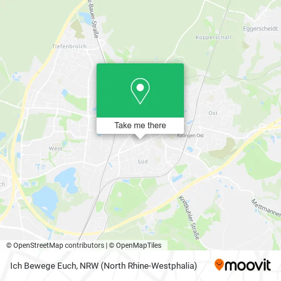 Карта Ich Bewege Euch
