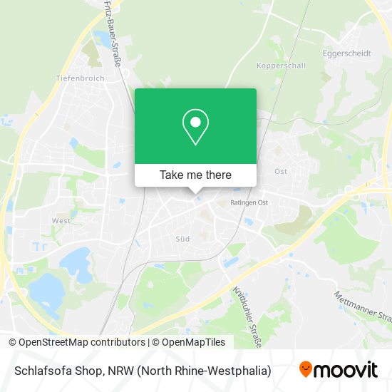 Schlafsofa Shop map