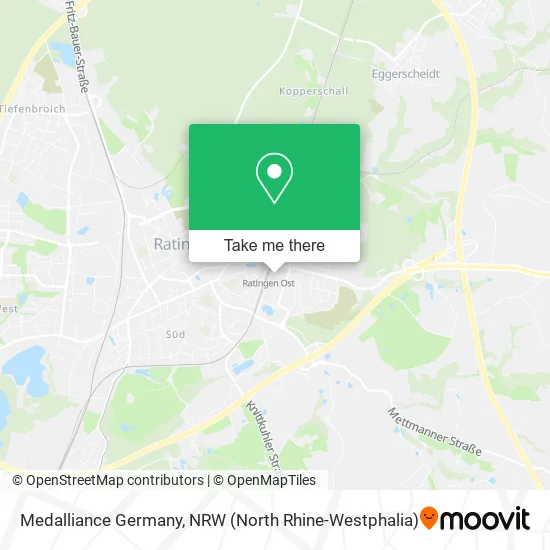 Карта Medalliance Germany